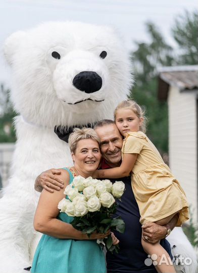 Поздравление с медведем