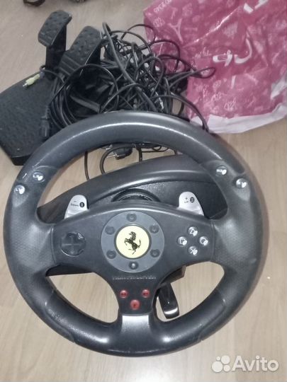 Руль с пидалями для игр на приставке