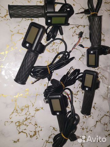 Ручка газа с дисплеем для Электровелосипедов