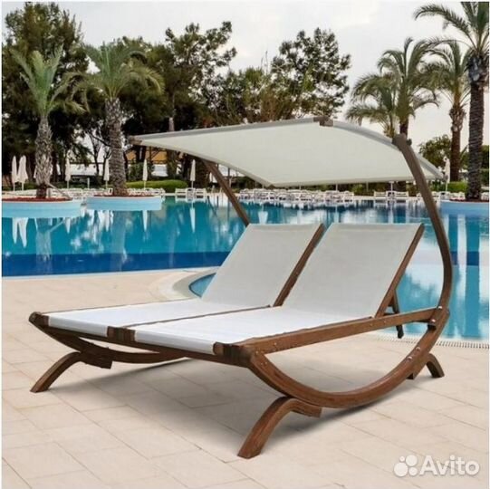 Шезлонги, пергола, лежаки, навесы, бунгало