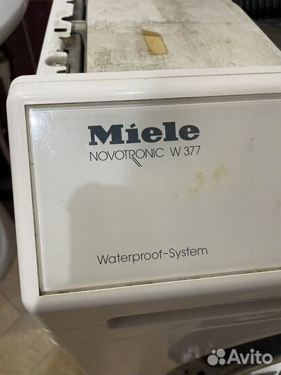 Стиральная машина Miele на запчасти