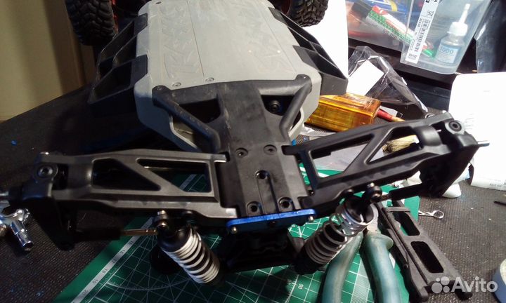 Тюнинг remo hobby 9emu.рычаги traxxas slash 4x4