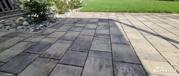 Тротуарная плитка, брусчатка в наличии