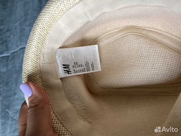 Шляпа соломенная детская H&M