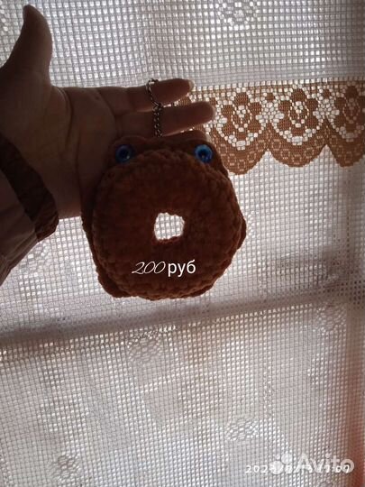 Вязаные игрушки ручной работы