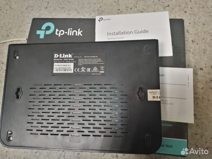 Tp-link TL-SF1016D Коммутатор 16 портов