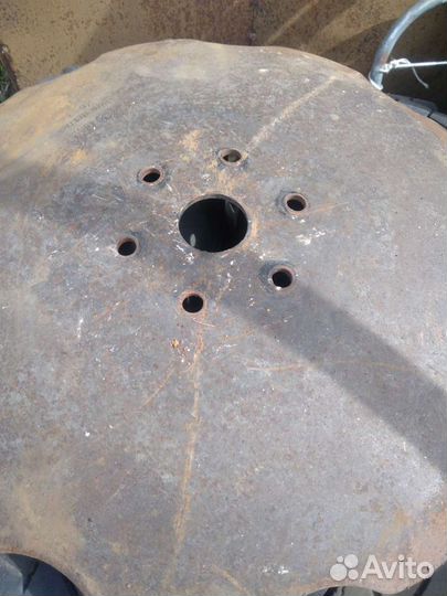 Сковорода из диска, заготовка для саджа