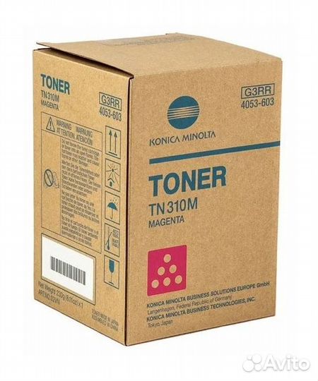 Тонер-картридж Konica Minolta TN-310M пурпурный (4