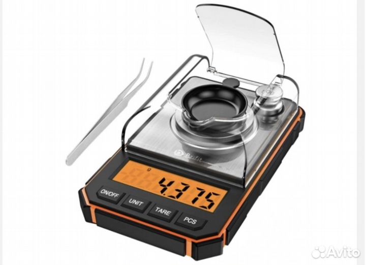 Весы сверхточные Brifit 0,001-50г, цвет оранжевый