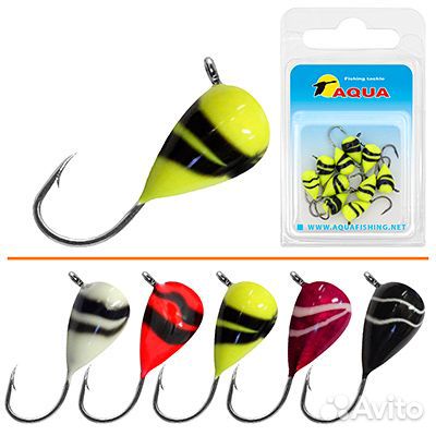 Мормышка вольфрамовая d 5 m в ассортименте (5шт)