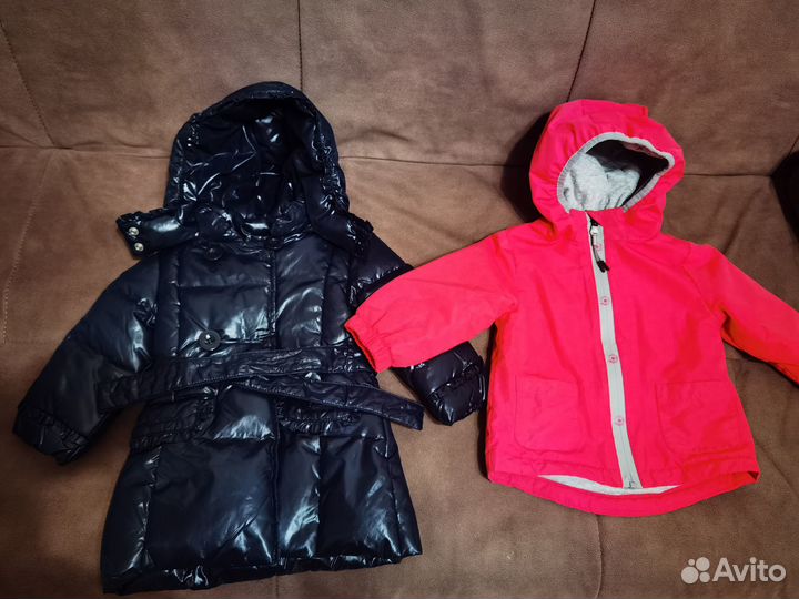 Вещи 74-80 и обувь 19-22 для девочки