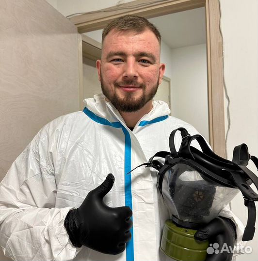 Травля клопов, тараканов. Обработка от клещей