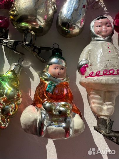 Елочные игрушки СССР