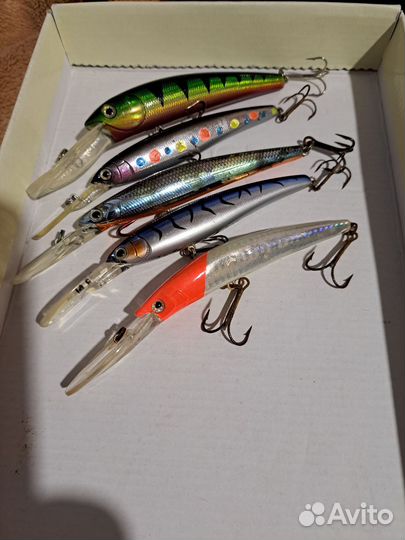 Воблеры для троллинга бу