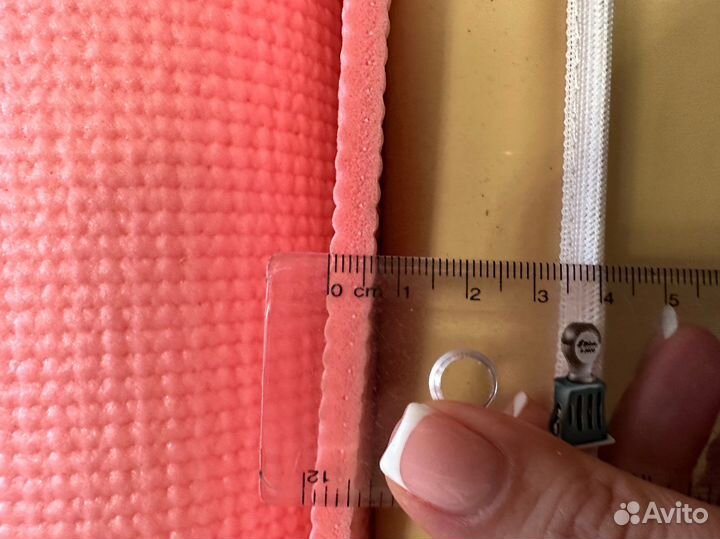 Коврик для йоги с сумкой чехлом