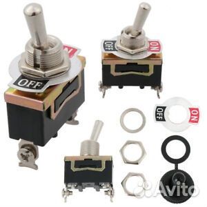 Тумблер - одинарный 4 контакта ON/OFF