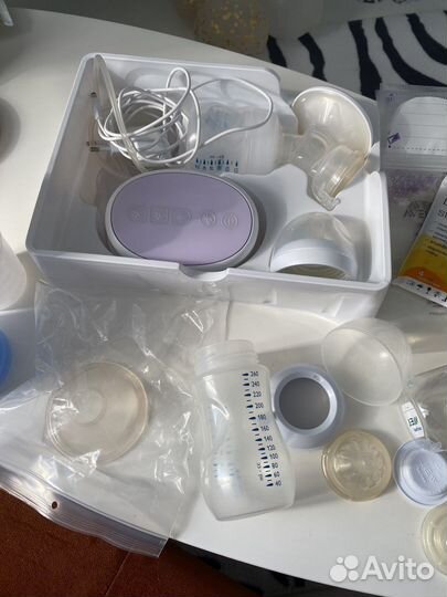 Молокоотсос avent электрический