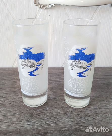 Коллекционные шоты Белая березка