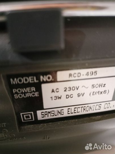 Магнитофон samsung