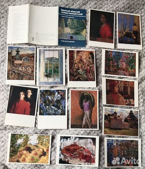 Тематические комплекты открыток СССР