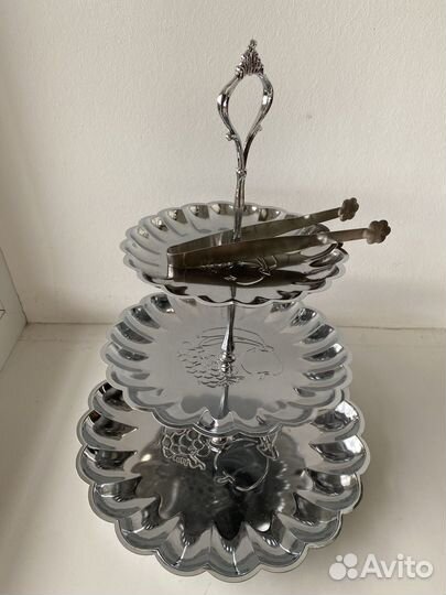 Конфетница металл