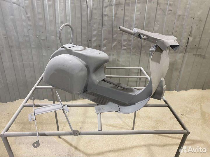 Пескоструйная обработка и покраска порошковой крас