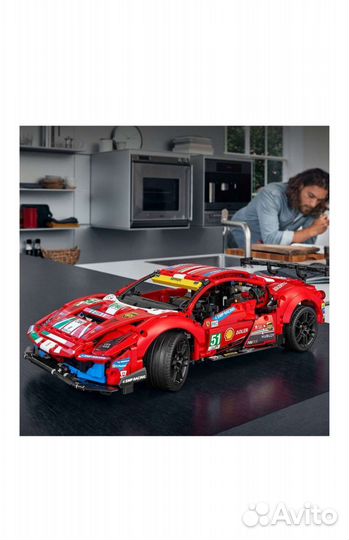 Lego Technic 42125 Ferrari 488 GTE(новые оригинал)