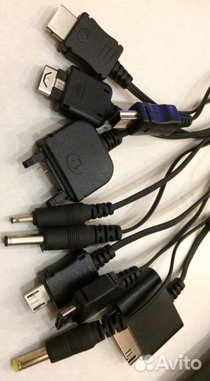 Кабель USB с 10 переходниками