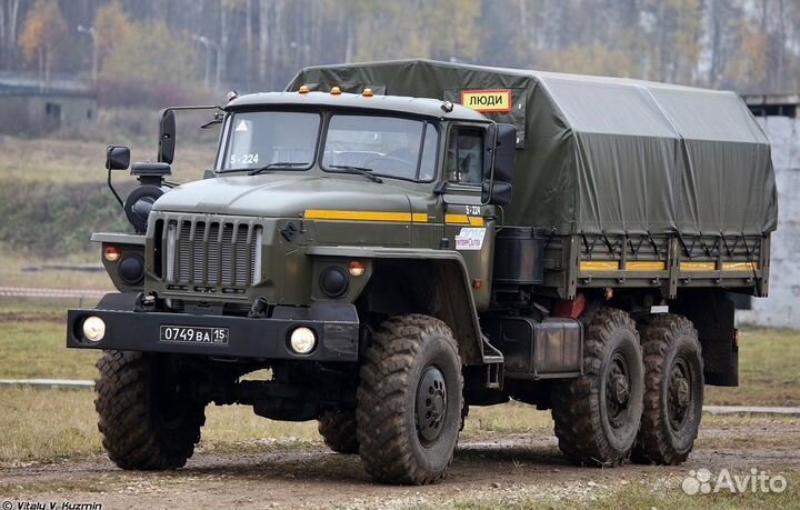 Военный тент на урал 4320