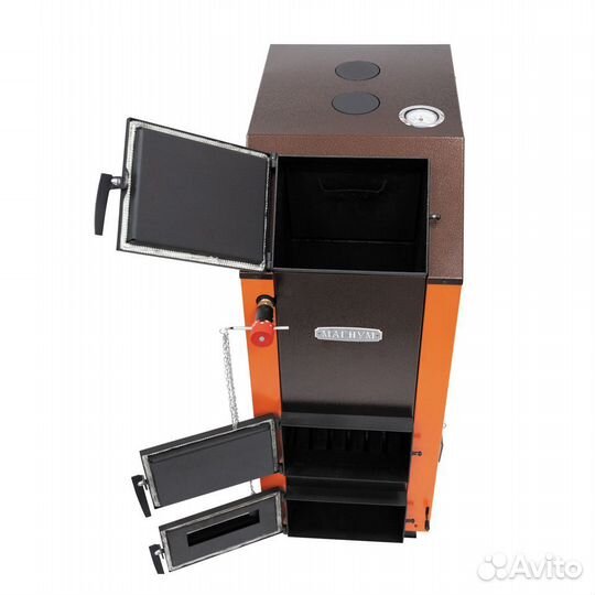 Твердотопливный котел длительного горения