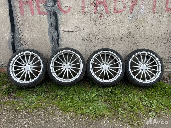 Разноширокие колёса BMW Mercedes