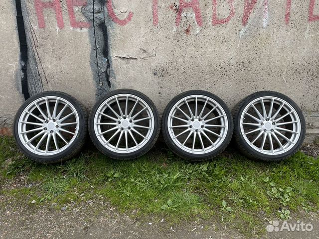 Разноширокие колёса BMW Mercedes