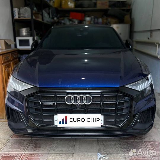 Чип тюнинг Audi Q8 55 tfsi 3.0 4MN 340 лс