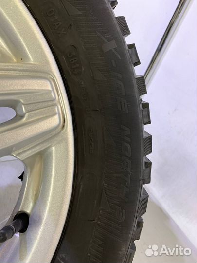 R15 Michelin X-Ice North XIN2 195/55, PCD 4x108 DIA 63.3