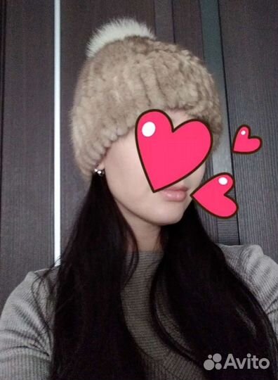 Шапка норковая (на маленькую голову)