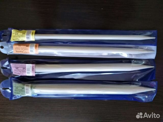 Спицы для вязания большие номера