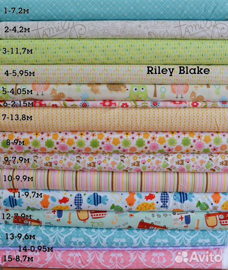 Американский хлопок ткань