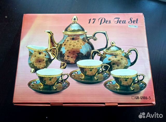 Чайный сервиз новый