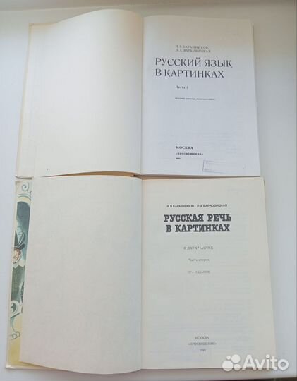 Русский язык в картинках баранников