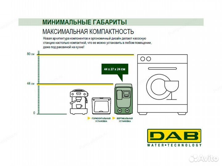 Насосная станция DAB e sybox mini3 (новая)