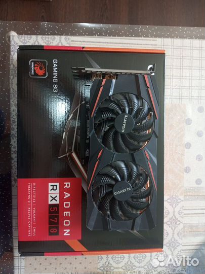 Видеокарта Gigabyte rx 570 8 g