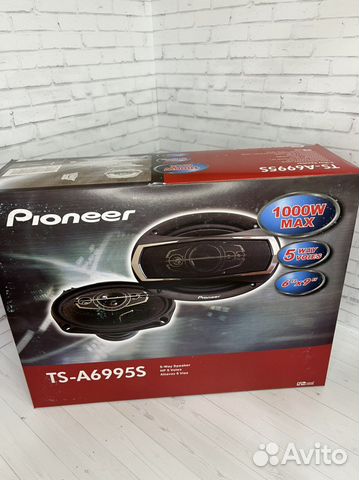 Колонки автомобильные pioneer новые