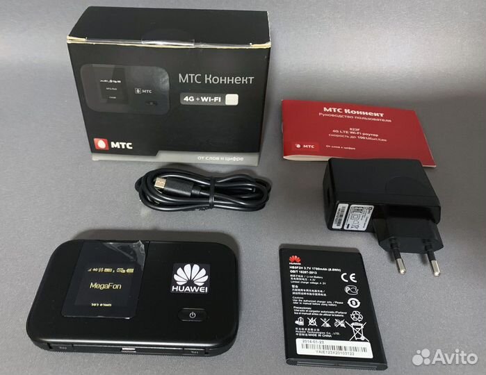 4G/LTE Wi-Fi роутер Huawei E5372, ZTE MF920