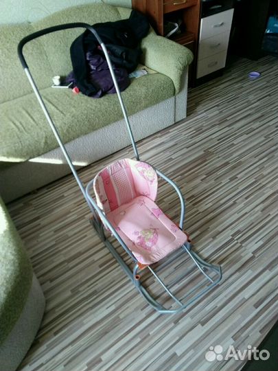 Коляска санки