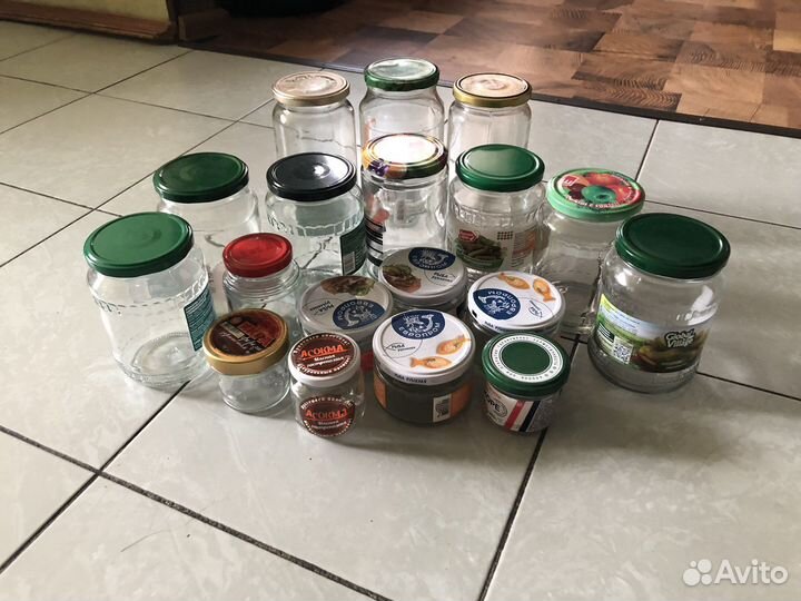 Банки стеклянные