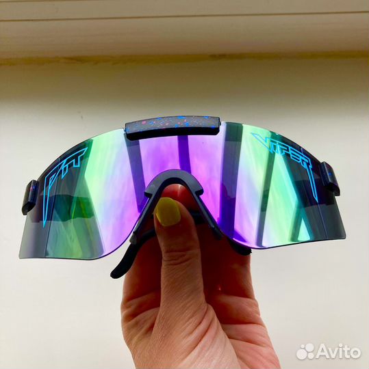 Очки Pit Viper с зеркально-фиолетовыми линзами