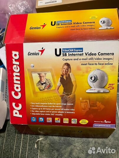 Камера, наушники, микрофон Genius для компьютера