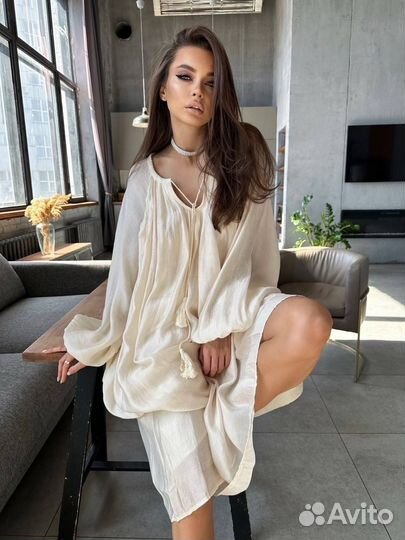 Платье оверсайз