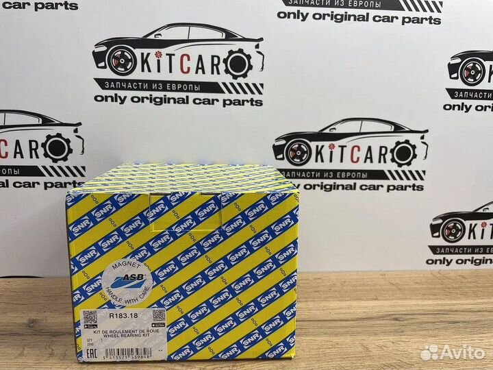 Подшипник ступицы передний в сборе SNR R183.18