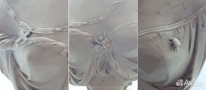 Бюст девушки копия Пьера Эдуарда Шарье, начало 20